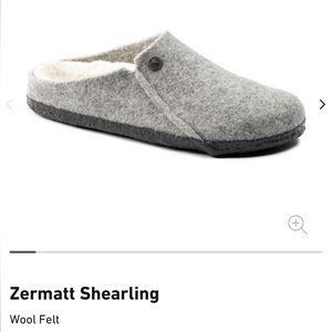 Birkenstock Zermatt Shearling Wool Felt Slipper